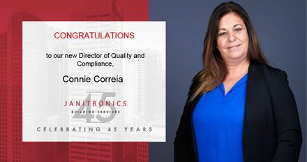 Janitronics is Pleased to Announce the Promotion of Connie Correia