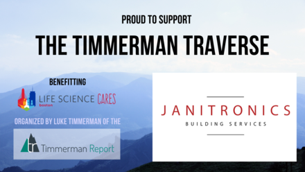 Janitronics Sponsors the "Timmerman Traverse for Life Science Cares" hike