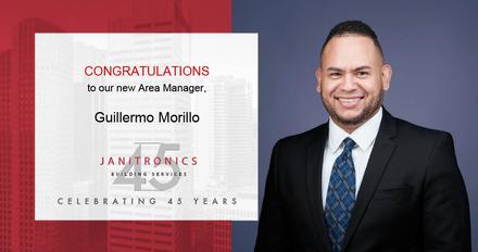 Janitronics Building Services Welcomes Guillermo Morillo