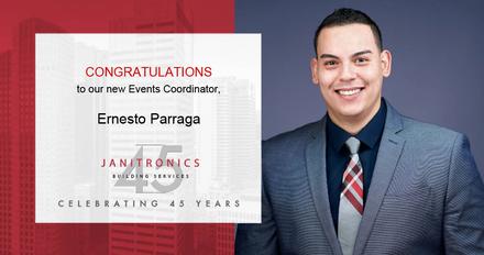 Janitronics Building Services Welcomes Ernesto Parraga